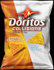 Doritos Collisions Cheesy Enchilada Sour Cream Front