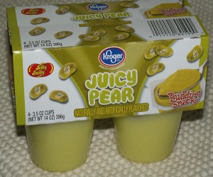 Kroger Jelly Belly Juicy Pear Pudding Snacks