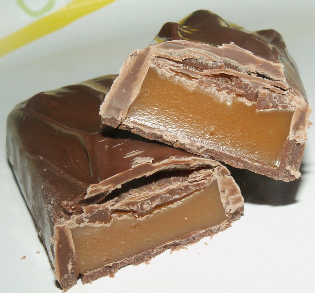 Milky Way Simply Caramel Bar Cut