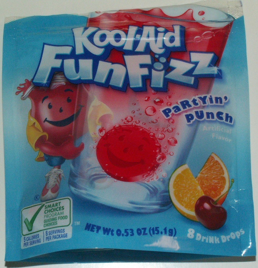 KoolAid Fun Fizz Drink Drops Partyin' Punch Junk Food Betty