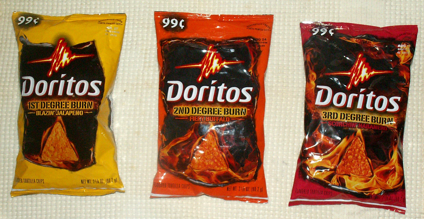 Doritos Flamin Hot Nacho Tortilla Chips Case