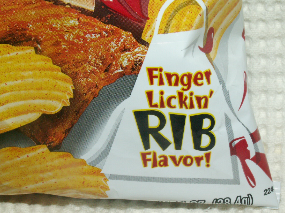 Herr's Baby Back Ribs Flavored Potato Chips - Shop Chips at H-E-B