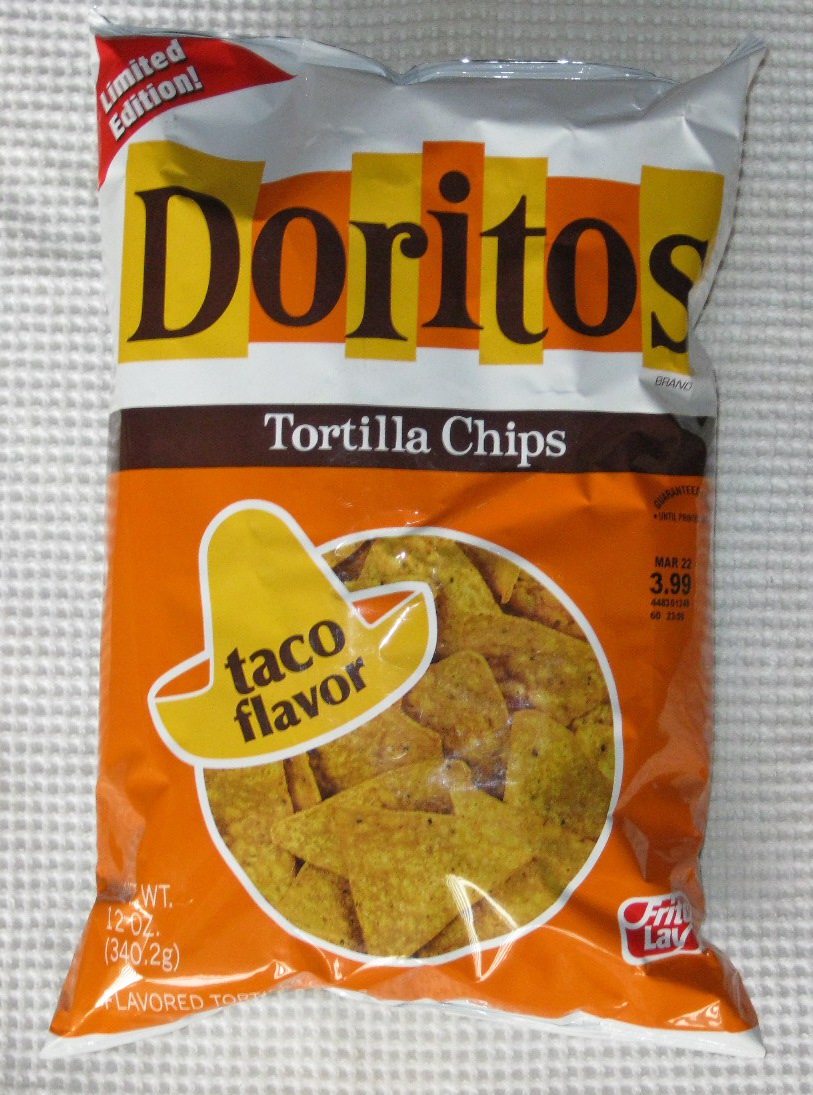 Limited Edition (No More!) Retro Doritos Taco Flavor Tortilla ...