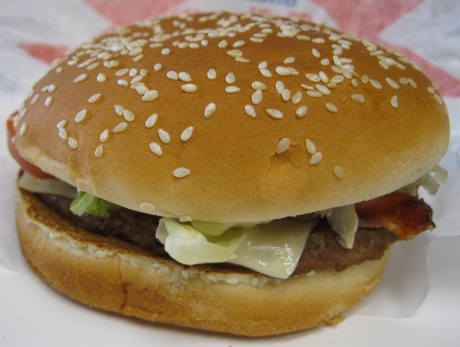 Burger King Avocado and Swiss Whopper