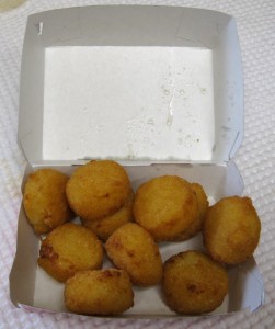 Burger King Cheesy Tots Box