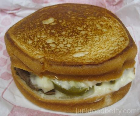 Jack in the Box Hot Mess Burger