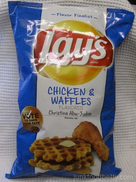 Lay's Do Us a Flavor Finalist Chicken & Waffles Potato Chips Bag