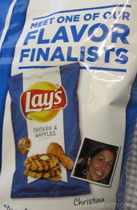 Lay's Do Us a Flavor Finalist Chicken & Waffles Potato Chips Christina