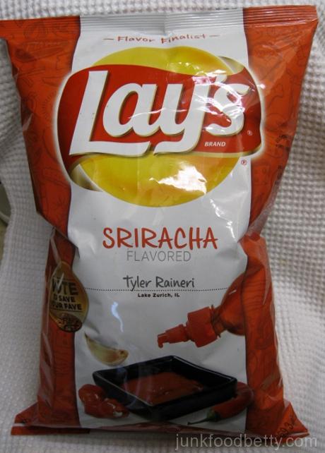 Lay's Do Us a Flavor Finalist Sriracha Potato Chips Bag