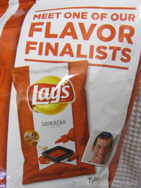 Lay's Do Us a Flavor Finalist Sriracha Potato Chips Tyler