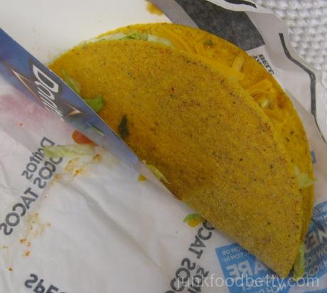 Taco Bell Cool Ranch Doritos Locos Taco