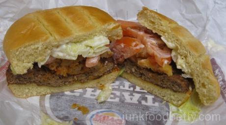 Burger King Spring Menu Bacon Cheddar Stuffed Burger Halves