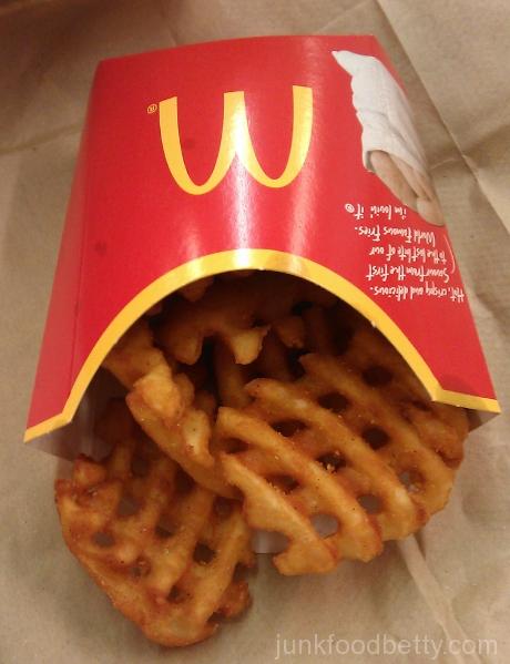 McDonald's Tastes of America Crisscut Fries Box