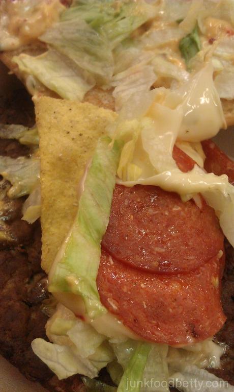 McDonald's UK Tastes of America Week 3 The Arizona Nacho Grande Inside Close