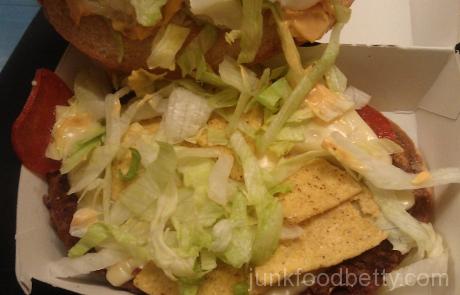 McDonald's UK Tastes of America Week 3 The Arizona Nacho Grande Inside