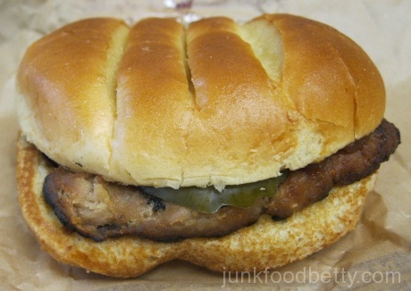 Burger King Rib Sandwich
