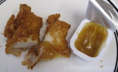 Popeye's Chicken Waffle Tenders with Sweet Honey Maple Sauce