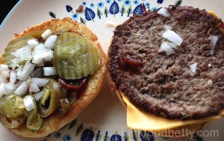 Sonic Texas Brisket Cheeseburger Open