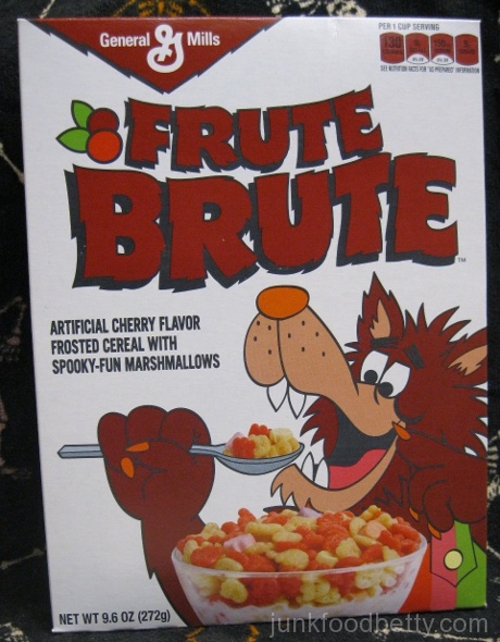 General Mills Frute Brute Cereal Box