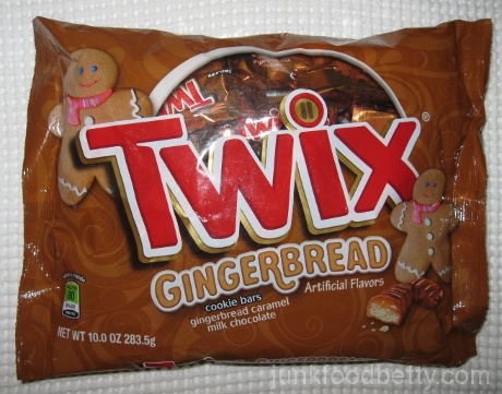 Twix Gingerbread Cookie Bars Bag