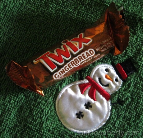 Twix Gingerbread Cookie Bars Wrapper