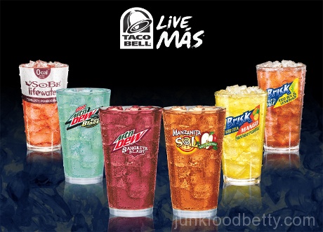 Taco Bell's Six New Beverages