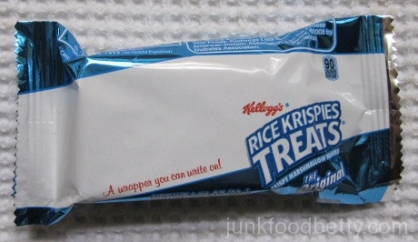 Kellogg's Rice Krispies Treats Marshmallow Square Package
