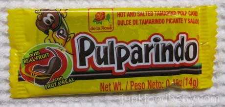 de la Rosa Pulparindo Hot and Salted Tamarind Pulp Candy Package