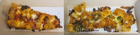 Domino's Specialty Chicken Crispy Bacon & Tomato and Spicy Jalapeno-Pineapple