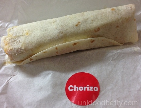 McDonald's Chorizo Burrito