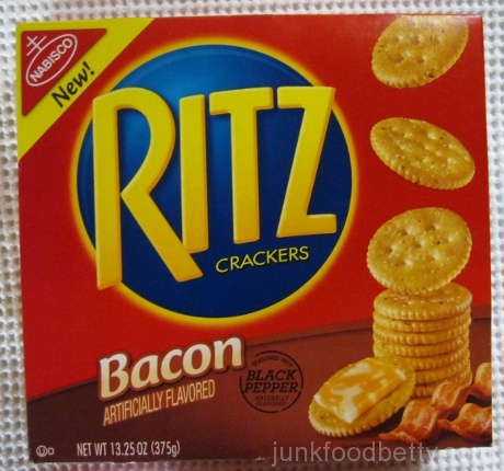 Ritz Bacon Crackers Box