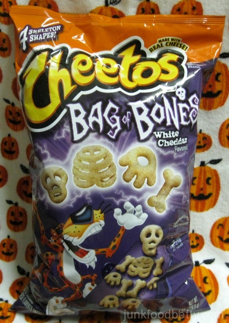 Cheetos bag on sale of bones