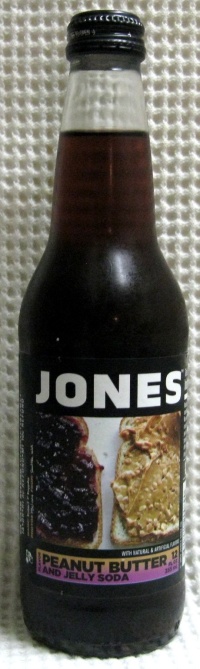 Jones Limited Edition Peanut Butter and Jelly Soda Bottle