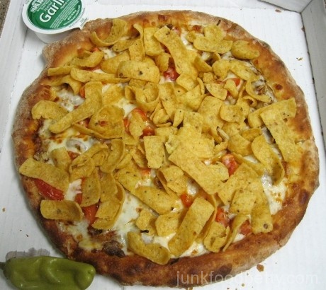 Papa John's Fritos Chili Pizza