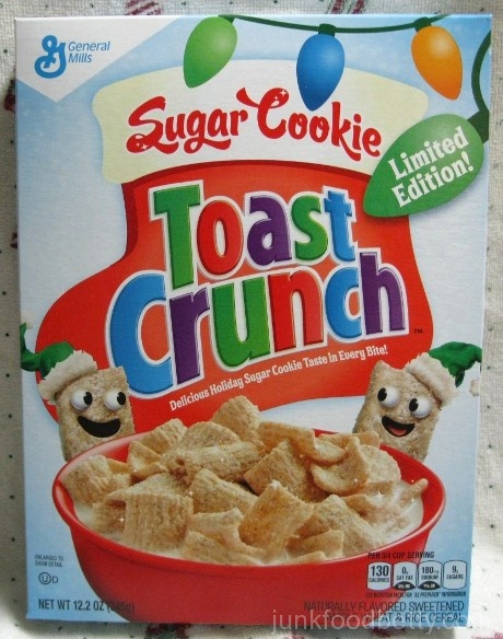 Sugar Cookie Toast Crunch Cereal Limited Edition Box