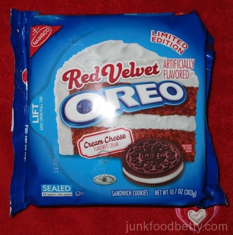 Limited Edition Red Velvet Oreo Package