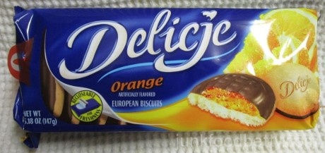 Delicje Orange European Biscuits