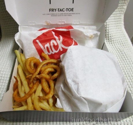 Jack in the Box Spicy Nacho Chicken Sandwich Munchie Meal