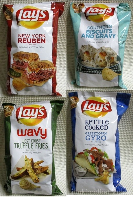 Lay's Do Us a Flavor Finalist 2015 Bags