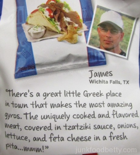 Lay's Do Us a Flavor Finalist 2015 Kettle Cooked Greektown Gyro Creator