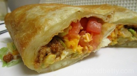 Taco Bell Quesalupa Cheese Stuffed Shell