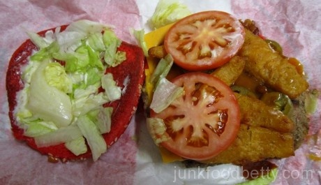Burger King Angriest Whopper Sandwich Ingredients