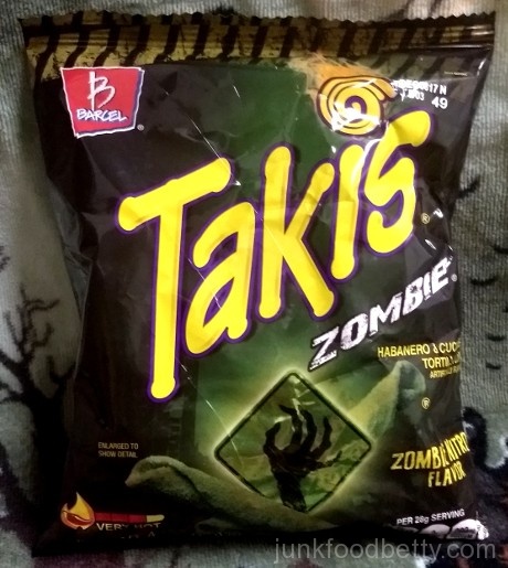 Takis Rolls Zombie Habanero & Cucumber Tortilla Chips